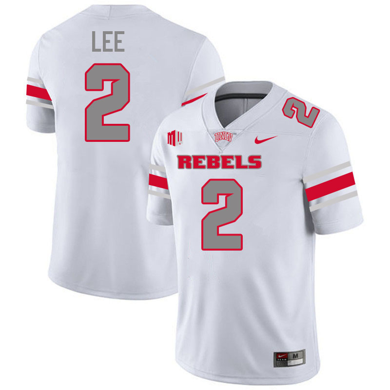 Keyvone Lee UNLV Jersey,UNLV Rebels Football Uniforms,Jerseys,Gears-White